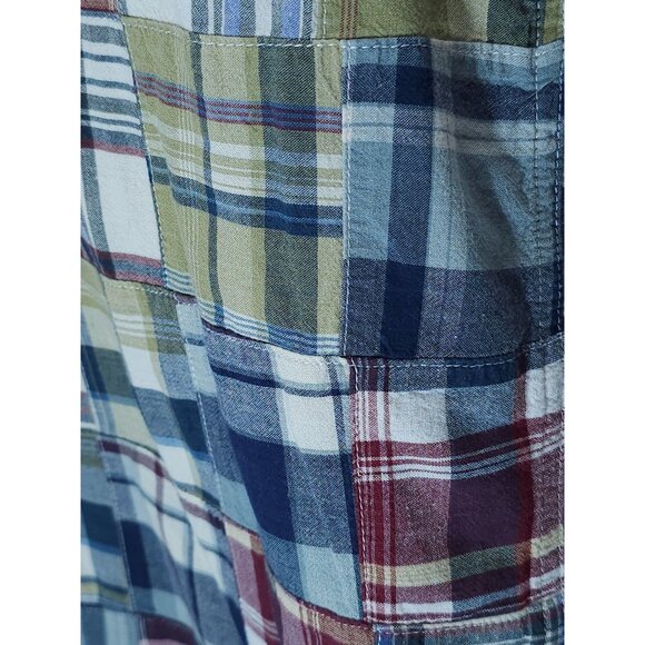 Siegfrieds Vintage Women's XL Plaid Button-Up Shirt Multicolor Cotton - Picture 9 of 15
